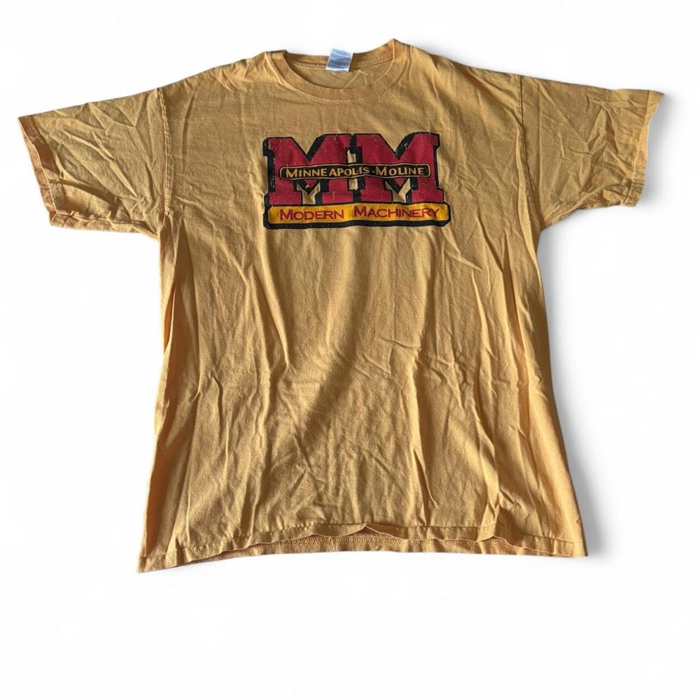 Gildan Minneapolis Moline Yellow Graphic Tee